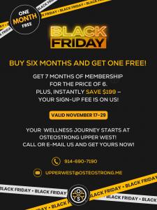 OsteoStrong Upper West | Buy 6 Months, Get 1 FREE