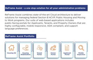 Reframe Assist One-Stop-Shop Housing Software for SHA