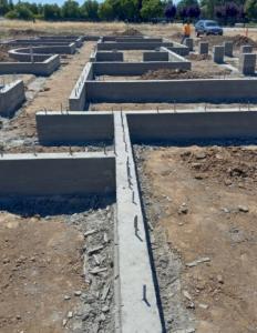 DFM concrete foundation