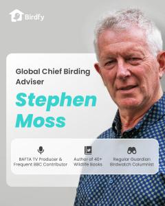 Birdfy appoints Stephen Moss as its Global Chief Birding Adviser to strengthen their partnership.