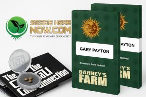 Image of barney's farm and cali connection seed packs