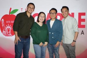 Big Apple Express Spa founders (L-R) Victor Fernando, Roselin Gaw-Pagunsan, Karlo Benjamin Nisce, and Mark Orbos celebrate 20 years of leadership in the Philippine affordable massage franchise industry.