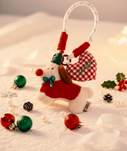 dog bag charm for xmas