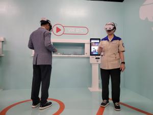 SG Entertech’s Snack VR in action at Mungyeong Eco World