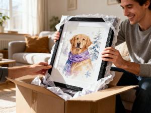 Petsy AI Frame Print Gift