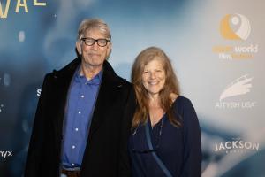 Eric Roberts and Eliza Roberts attend the World Premiere of Love and Karma