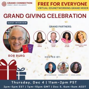 Dec 4 | Grand Giving Celebration Networking Mixer (FREE FOR EVERYONE)
