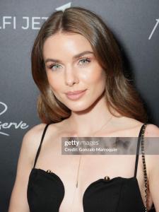 Oleksandra Mudra at Amalfi Jets Evening