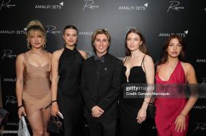 Oleksanra Mudra with Amalfi Jets guests