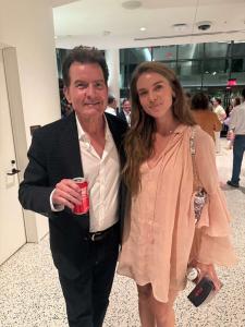 Oleksandra Mudra at the Premiere of "Aka Charlie Sheen" Documentary