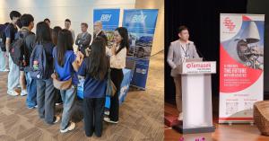 Students Enquiring Internship Roles at B&H Worldwide Singapore