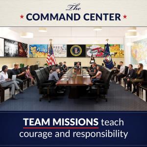 Interior rendering of Command Center