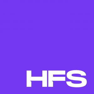 HFS Research logo, announcing the opening of its Dubai office