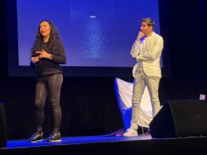 Keyla Wood and Rodrigo Cuevas brought the heart of Liberándome to life as they performed at the center of the story, carrying its emotion and depth to the stage.