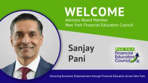 Image of Sanjay Pani advisory board welcome image