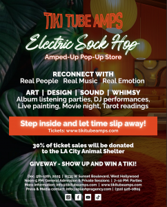 Pop Up Sock Up Tiki Tube Amps