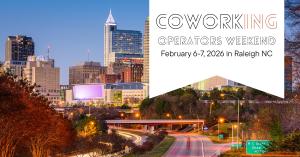 Coworking Operators Weekend 2026 in Raleigh NC