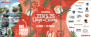 Zebra Pen - Zen's 25 Days of Giving