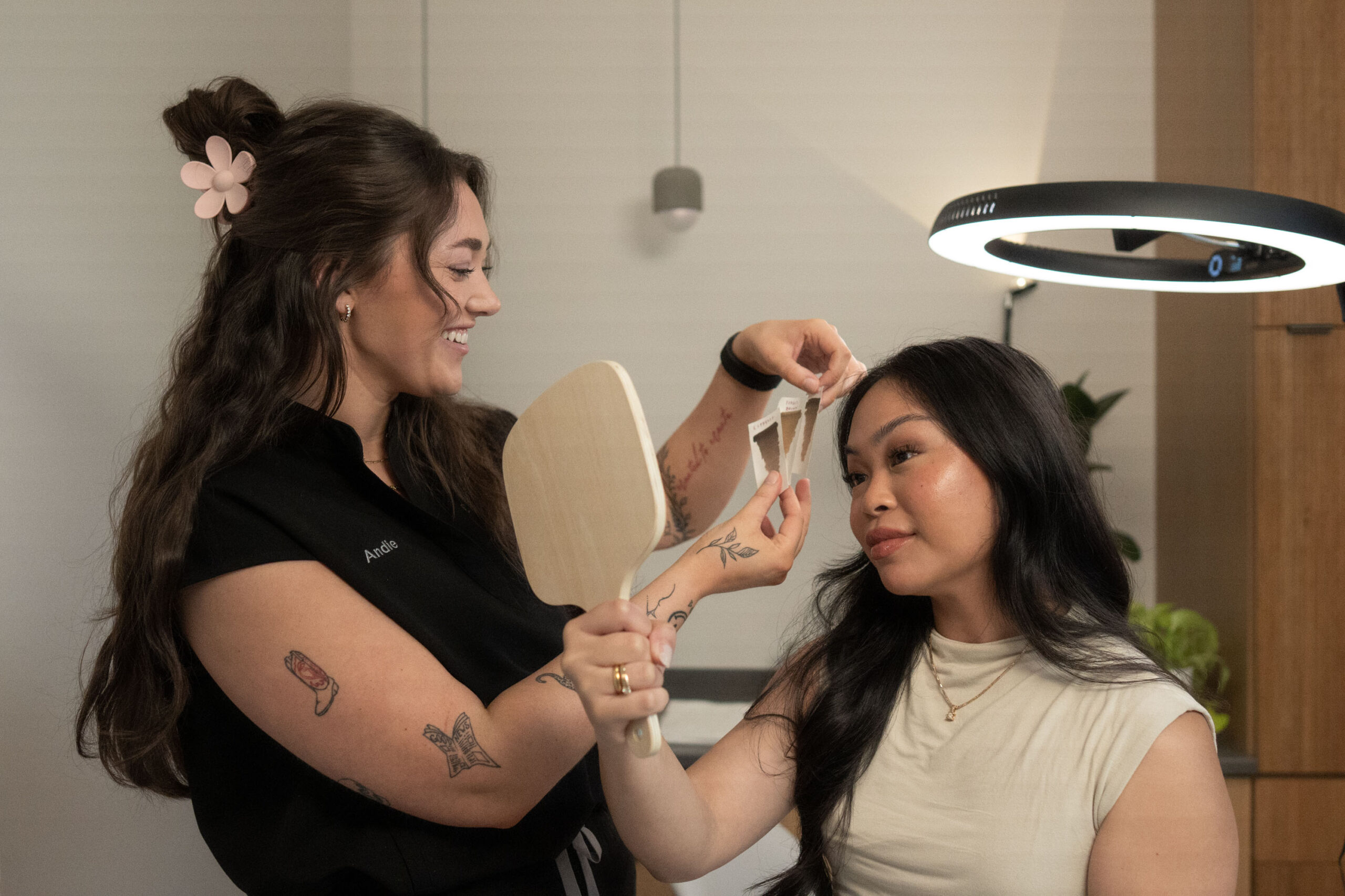 Andie Schroeder, LME, discusses a patient's primary skin concerns