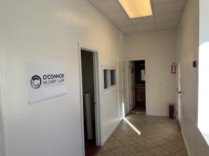 The inside of O'Connor Injury Law's new Brooklyn office.