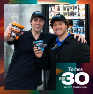 Protein Pints Co-Founders Paul Reiss & Michael Meadows, Forbes 30 Under 30