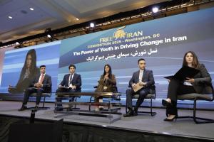Young Iranians at Free Iran Convention 2025 Organized by NCRI-US in Washington, DC on November 15, 2025, Highlight Youths as the Driving Force for Iran’s Democratic Future