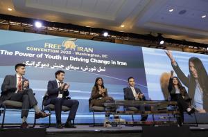 Young Iranians at Free Iran Convention 2025 Organized by NCRI-US in Washington, DC on November 15, 2025, Highlight Youths as the Driving Force for Iran’s Democratic Future