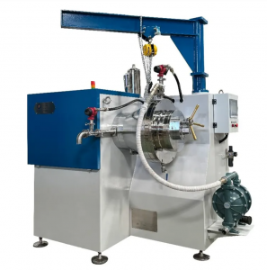 18L Capacity Horizontal Pin Type Sand Mill -Bead Mill Machine For High Viscosity Products