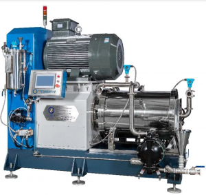 60L Capacity Horizontal Nano Bead Mill-Sand Mill With PU Or Ceramic Material Structure-ltdmill.com