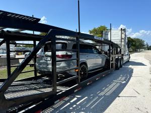 Open Trailer Vehicle Transport
