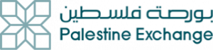 Palestine Exchange (PEX) logo.