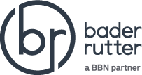Bader Rutter's logo and its BBN designation