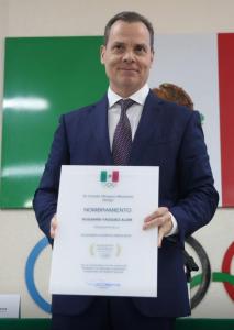 Olegario Vázquez Aldir will lead the Mexican Olympic Academy