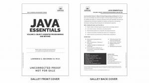 Galley cover of Java Essentials Volume 2: Object-Oriented Programming and Beyond by Vibrant Publishers