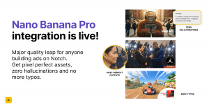 nano banana pro is live on notch
