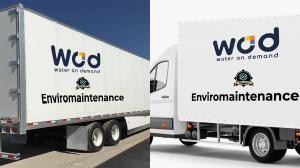 Images of Water On Demand & Enviromaintenance mobile wastewater delivery trucks