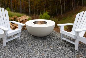 Firegear’s innovative Lume Surroundsmoke-less fire pit