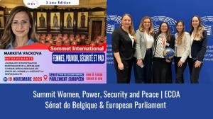 ALLATRA volunteers with Dr. Aicha Bacha (center right)