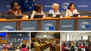 Top left: Lady Ngo Mang Epesse, Dr. Teona Lavrelashvili, Dominique Deshayes, Markéta Vácková