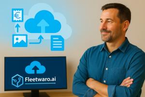 Fleetwaro helping fleet managers with AI and Document upload