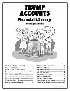 Trump Accounts Coloring Book- FREE