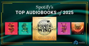 RBmedia titles included in Spotify's Top 10 Audiobooks of 2025