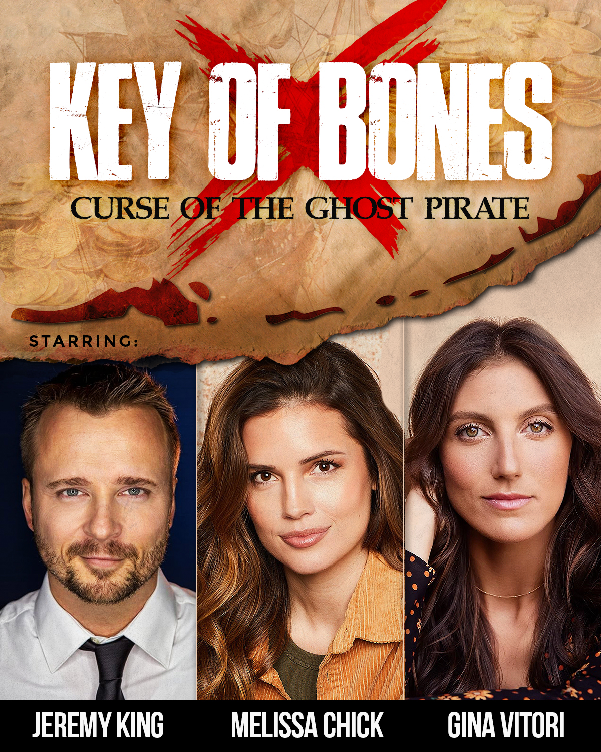 Cast of the Key West Horror-Comedy 'Key of Bones: Curse of the Ghost Pirate'