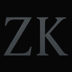 Z Kellen’s official artist logo for the cinematic, mythic-rock project.