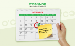 Payment plan becomes available on December 16