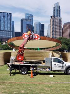 H-E-B Acrylic Sign by Royal Signs & Awnings