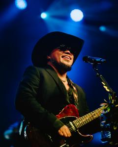 Maoli Music sets the tone in Las Vegas at The Theater, Virgin Hotels atop Smartstage rental staging