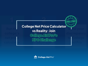 College Aid Pro's NPC Challenge