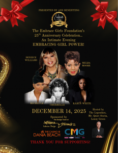 Embrace Girls Benefit Concert Poster