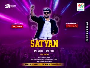 Satyan first time Live in Malaysia